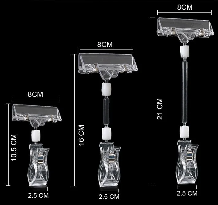 Display clips  poster clip advertising clip price label holder