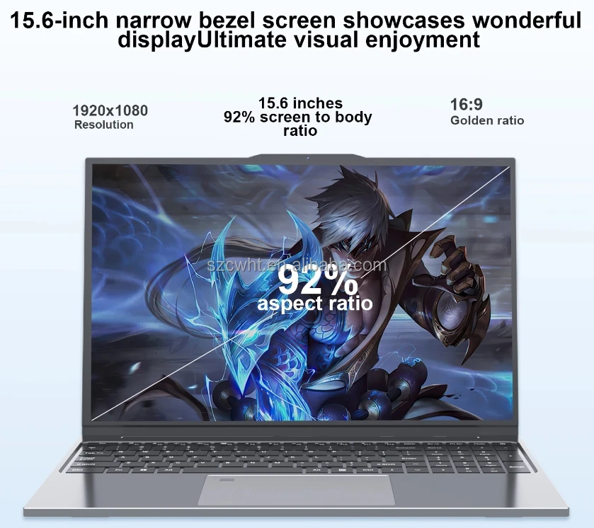 Высокопроизводительный 15 6-дюймовый ноутбук In-Tel I7 8g Ram 128g /256g/ 512g /1t Rom Win 10 офисный Обучающий игровой портативный планшетный ПК