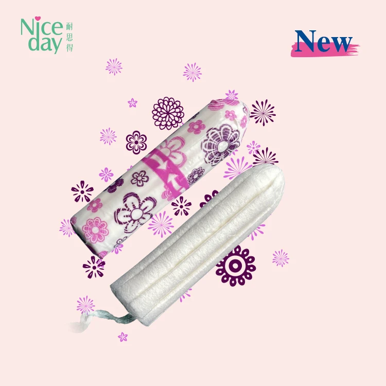 Wholesale 2 DROPLETS organic cotton tampons Hot Selling Feminine Tampon tampons manufacturer in China