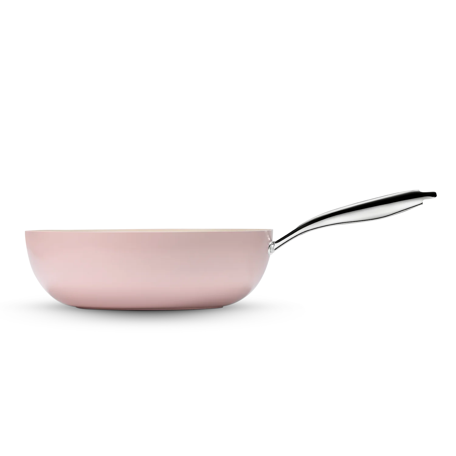 Factory source non stick aluminium alloy cookware set with attractive color cover lid wok pan