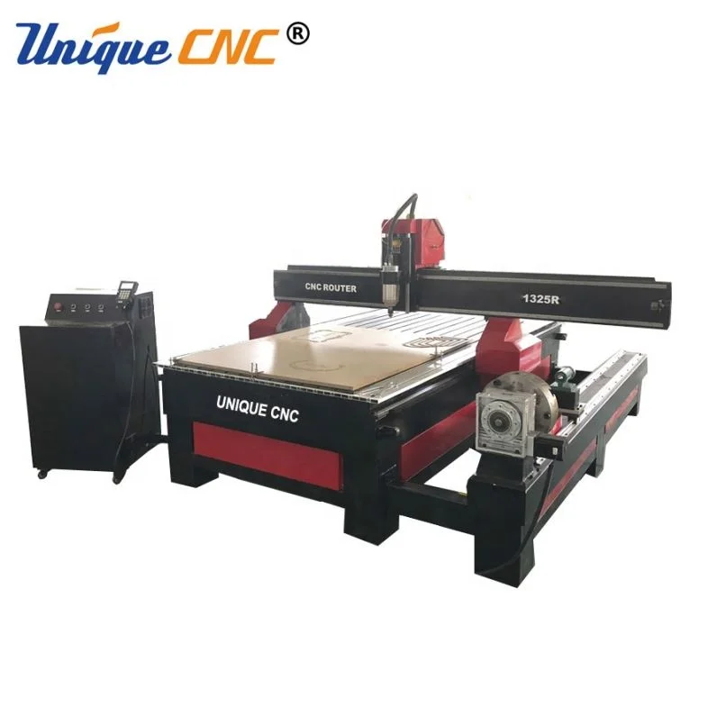 Good Performance 4 axis CNC Rotary Wood Engraving CNC Router machine