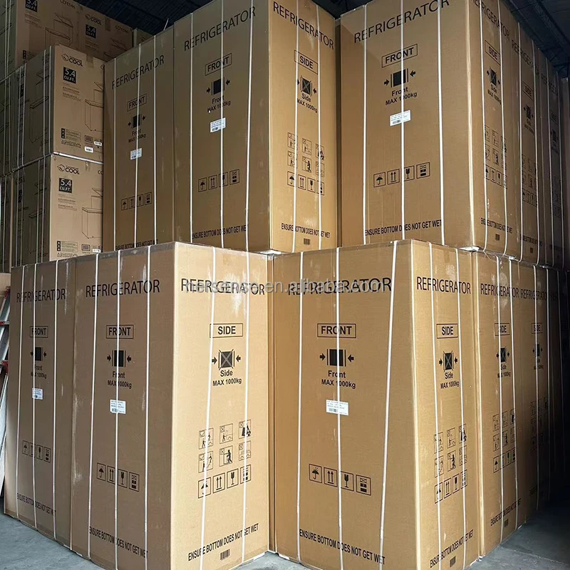 220V 50/60HZ 606L Refrigerator Silver French Double Doors With Ice Maker Bar Table Light Inverter Modern Frost Free Capacity