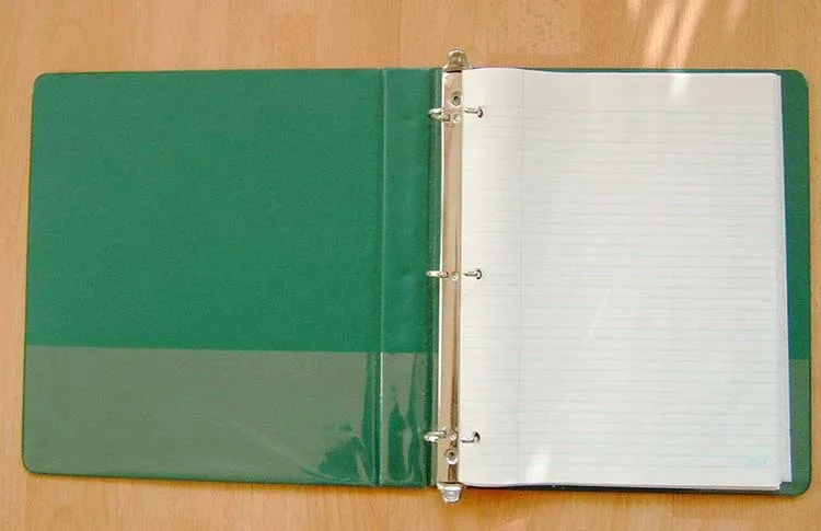 China Guangzhou factory supply pull open hot sell Notebook file folders metal clip 3 ring binder mechanism