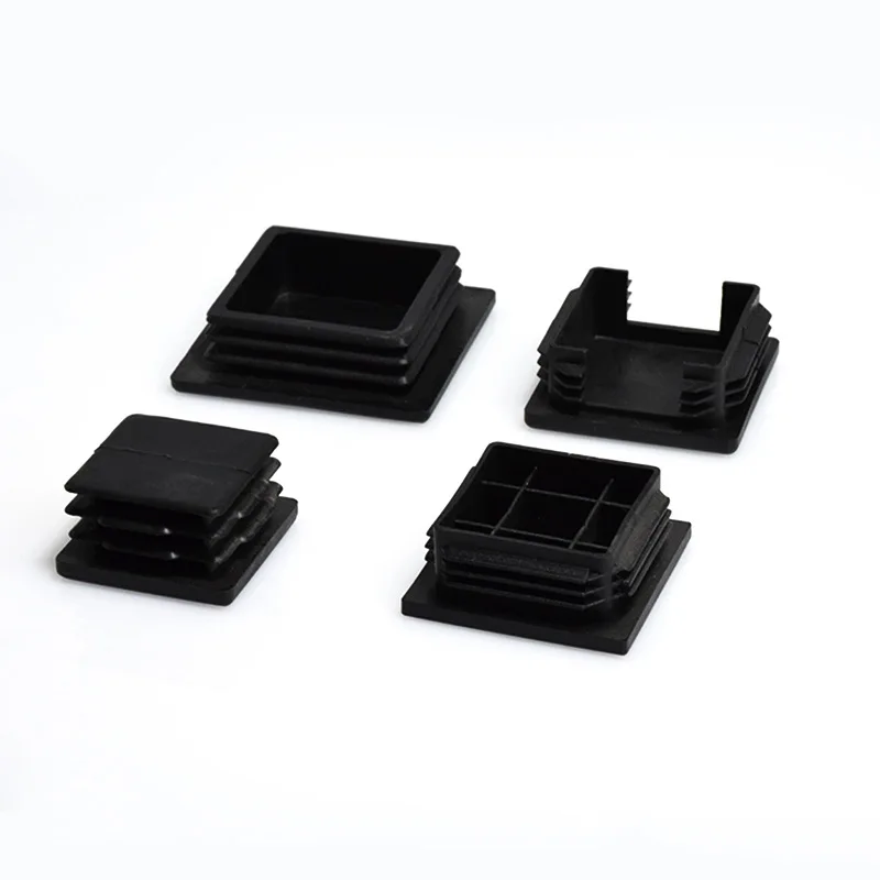 rectangle round square plastic pipe plug/plastic end caps for steel tube/furniture plastic end caps
