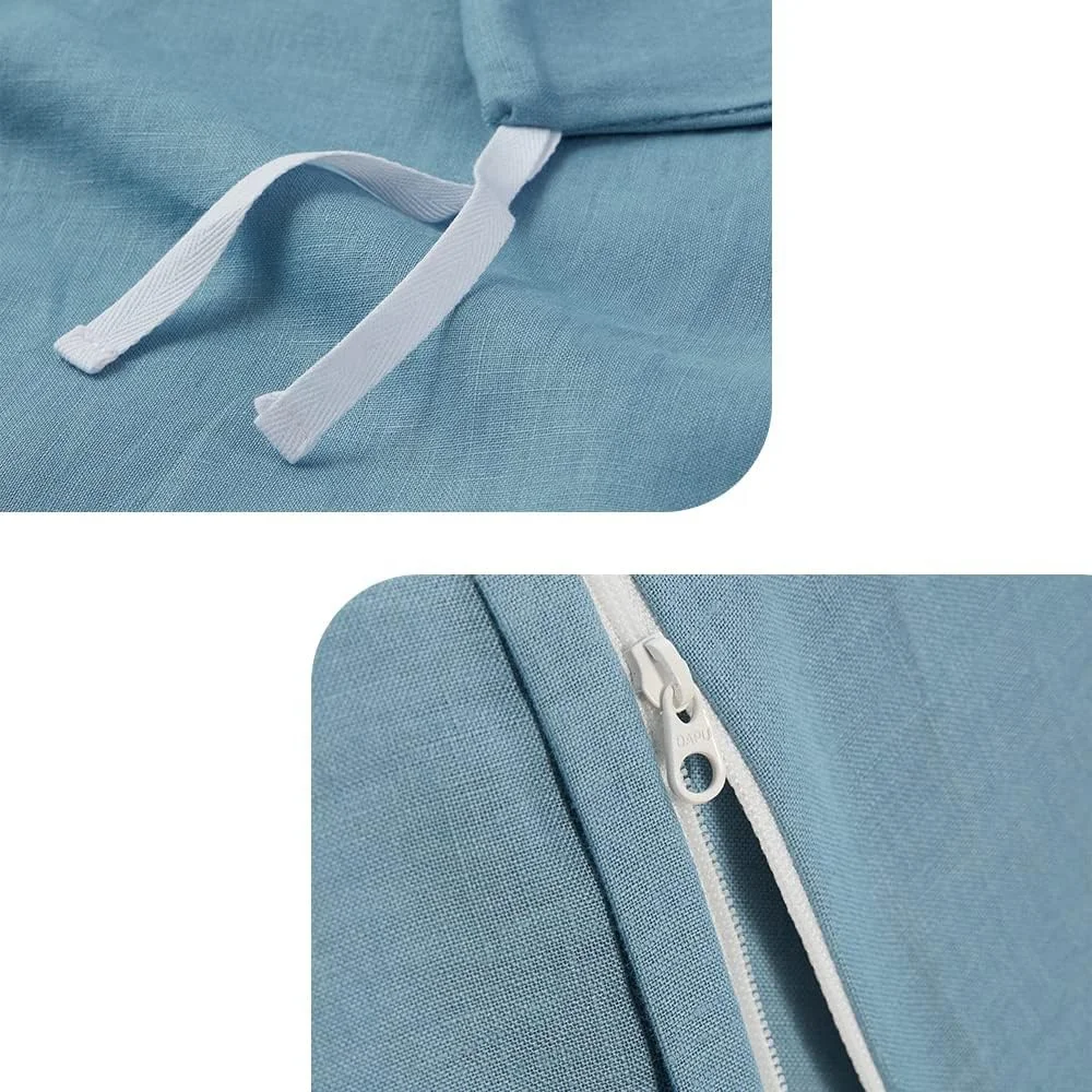 Cheap wholesale natural  sheets Bed Linen Duvet Cover Bed Sheet Set for Hotel Home