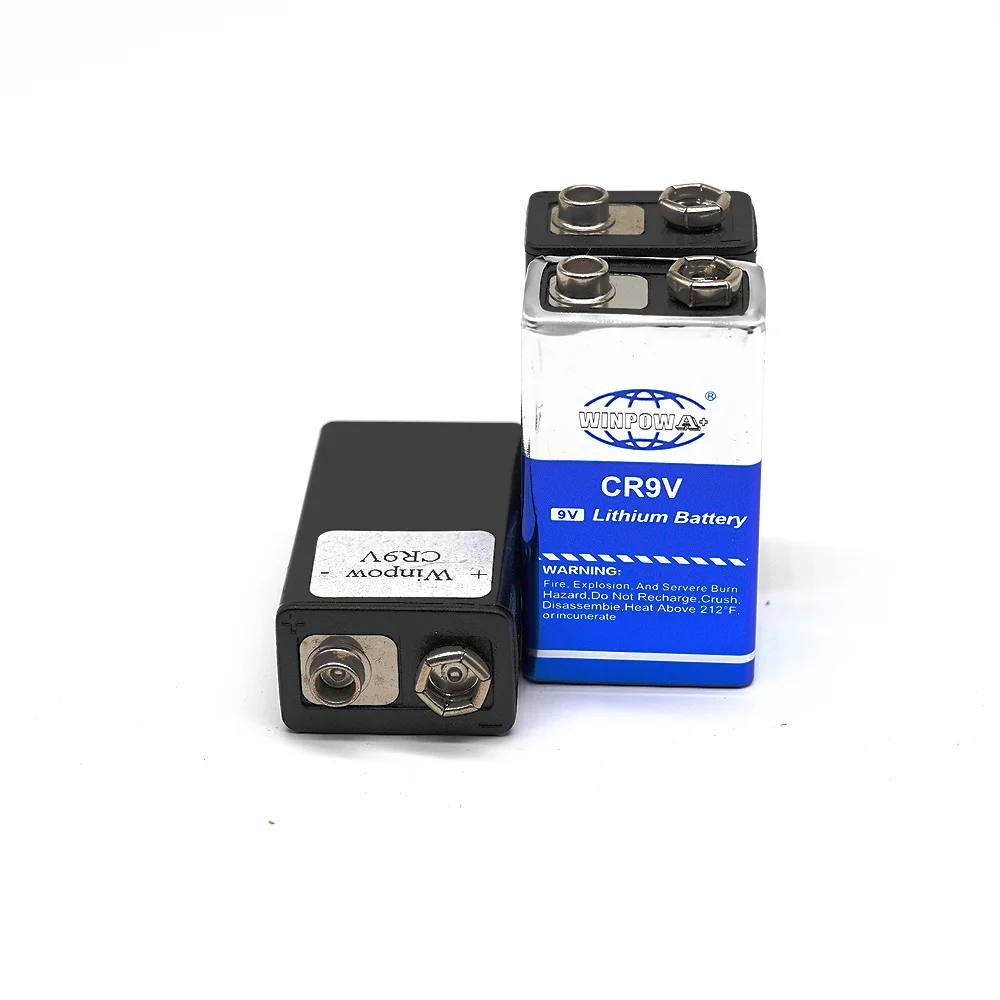Oem brand High quality China Factory Supplier wholesale lithium batteries 9v 1200mah cr9v battery for multimeter