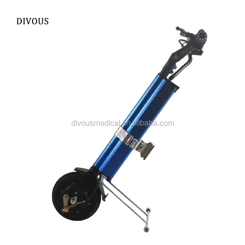new powerful 36v 250w electric wheelchair attachment bicycle motor with big 7.5ah lithium battery handcycle