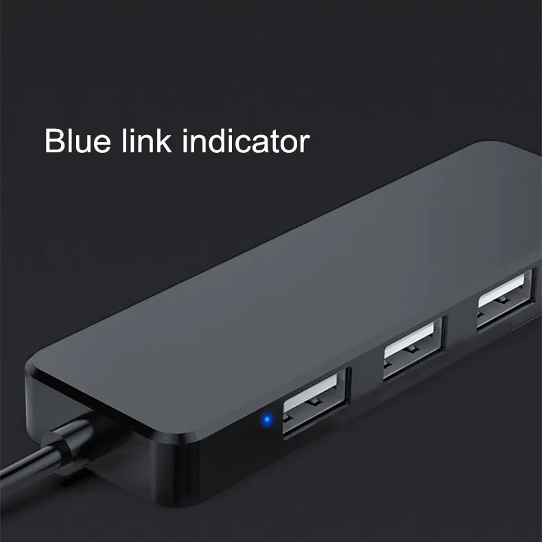2021 высокоскоростная док-станция 4 в 1 с портами USB-концентратор