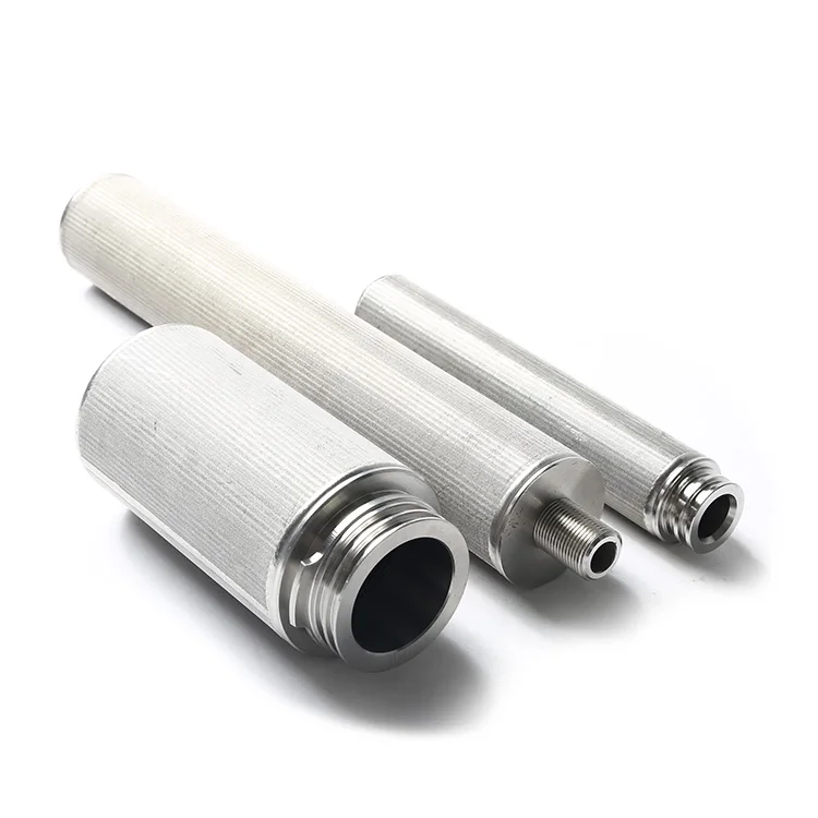 Water Compressor Stainless Steel Pleat Cartridge Separator Filter Element