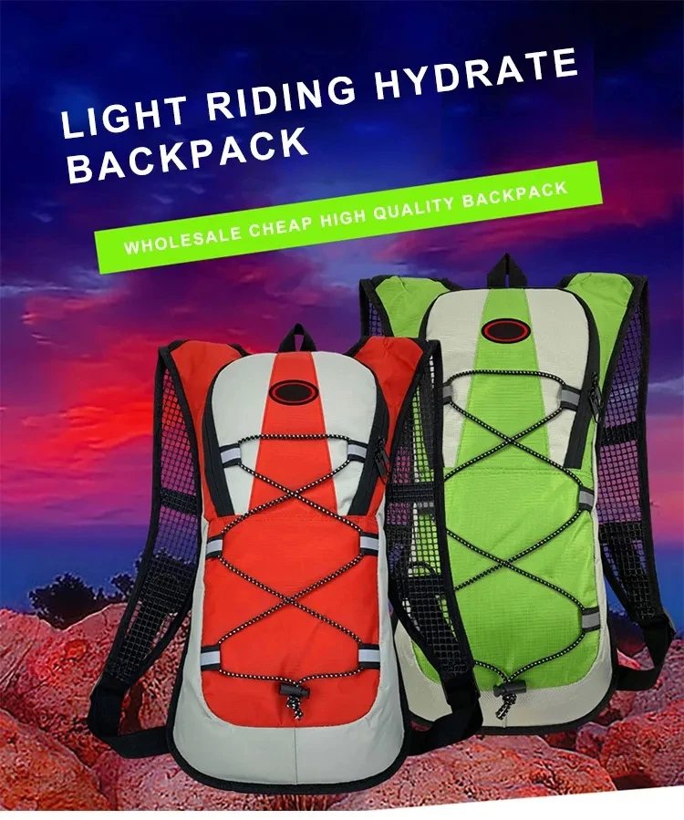 2023 Running Cycling Hydration Pack Backpack 5L Fashion Camping Water Bladder Camel Hiking Bag