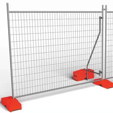 Заводская розетка оптовая продажа стандартное ограждение австралийский стандарт 8-Футовые звенья цепи временные ограждения панели