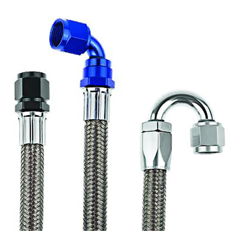 Free sample an3 6.35mm 3.56mm hydraulic clutch line hose ptfe brake hose for car