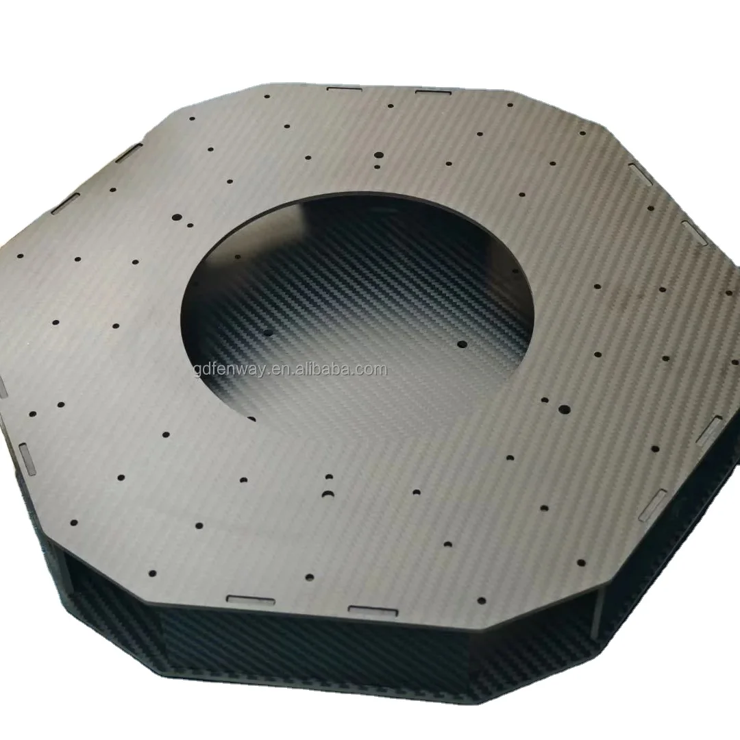 Factory Custom Cutting Various Shaped Carbon Fibre cnc Pattern/buy Carbon Fiber 3k Sheet Cutting