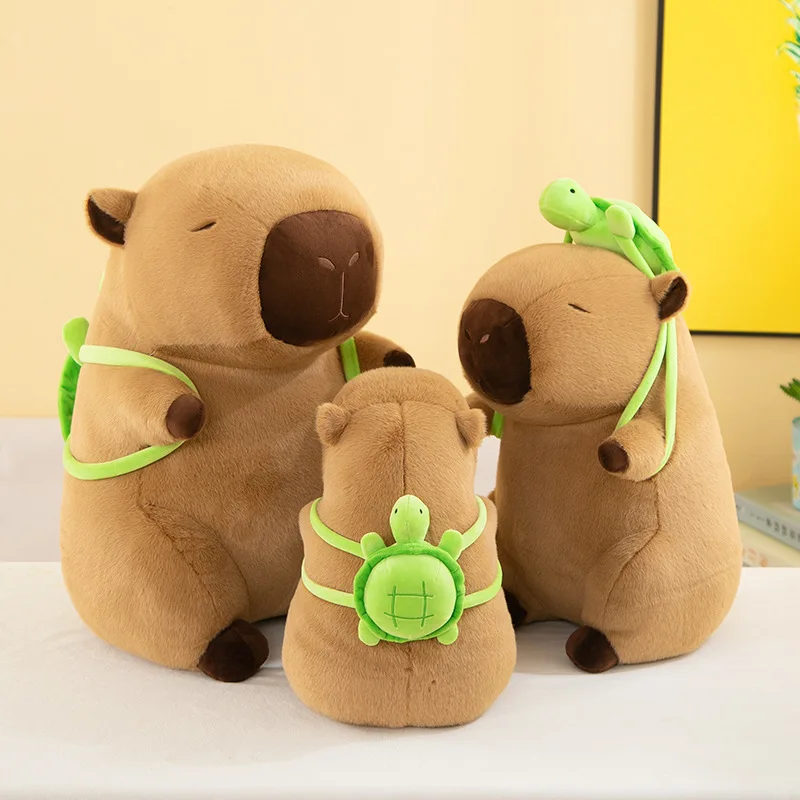 Новая фигурка Capibala плюшевая игрушка Capybara рюкзак милые детские подарки оптовая продажа от фабрики