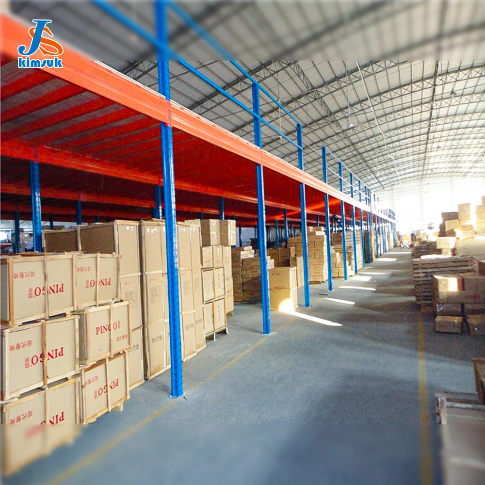 pallet rack mezzanine	floor to ceiling heavy duty dry rack	black warehouse racks