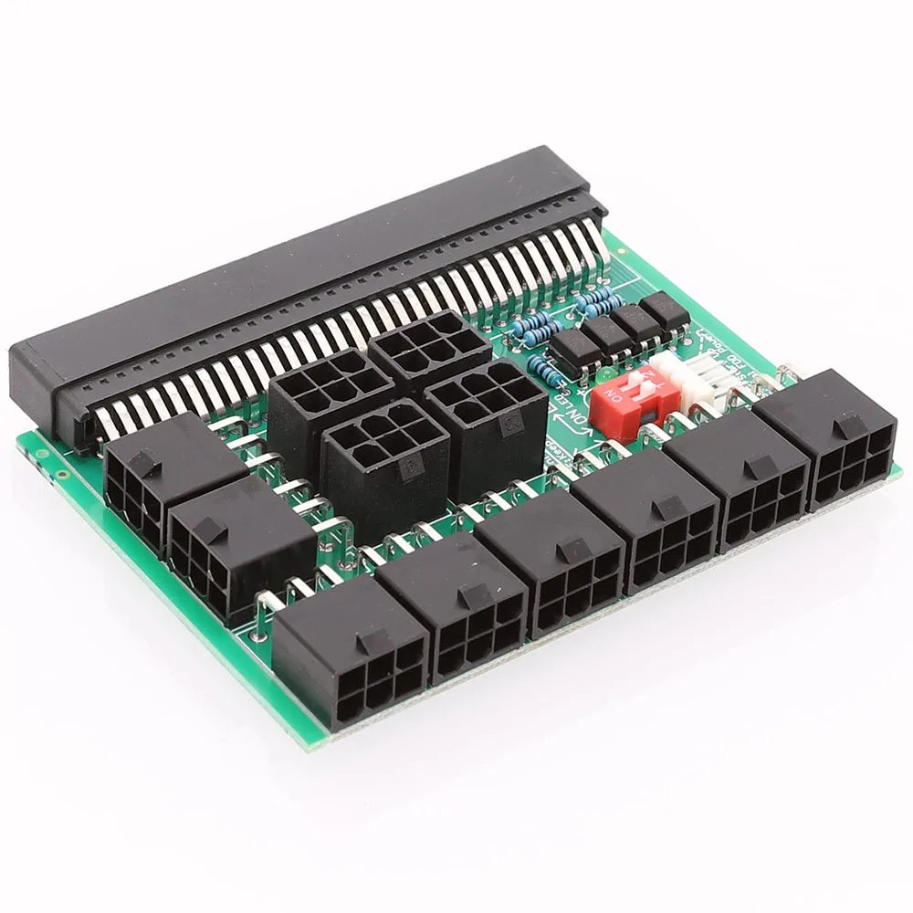  Модульная коммутационная плата Angitu PCI-E 6 Pin для преобразования мощности сервера 1600