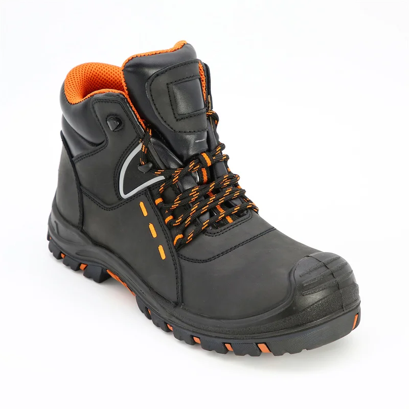 Gaomi Morning Glory Factory supply Composite toe or glass fiber toe PU+EVA sole Medium height Outdoor Shoes Hiking Boots