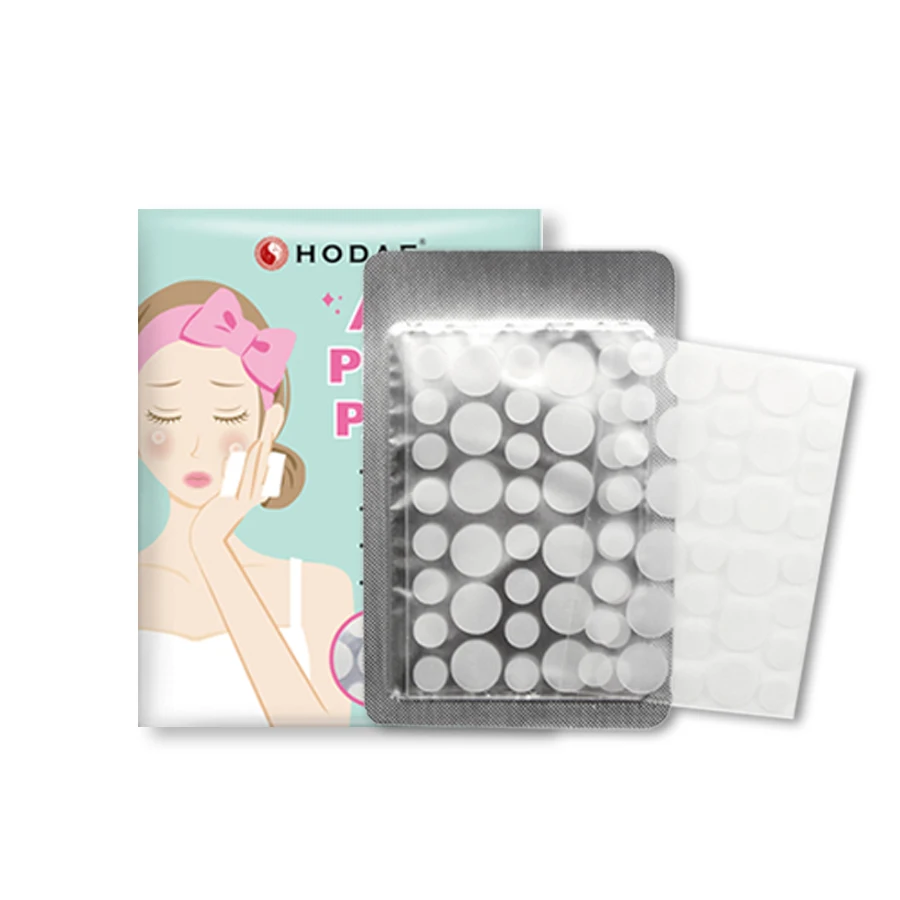 Invisible Tea Tree Oil Hydrocolloid Acne Pimple Patch with Tea Tree Oil, self Absorbing Patches for Acne Spot Treatment