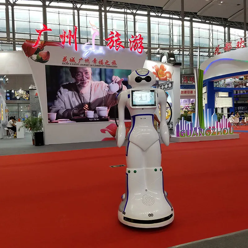 Intelligent  automatic Laser Navigation and reception guide service robot