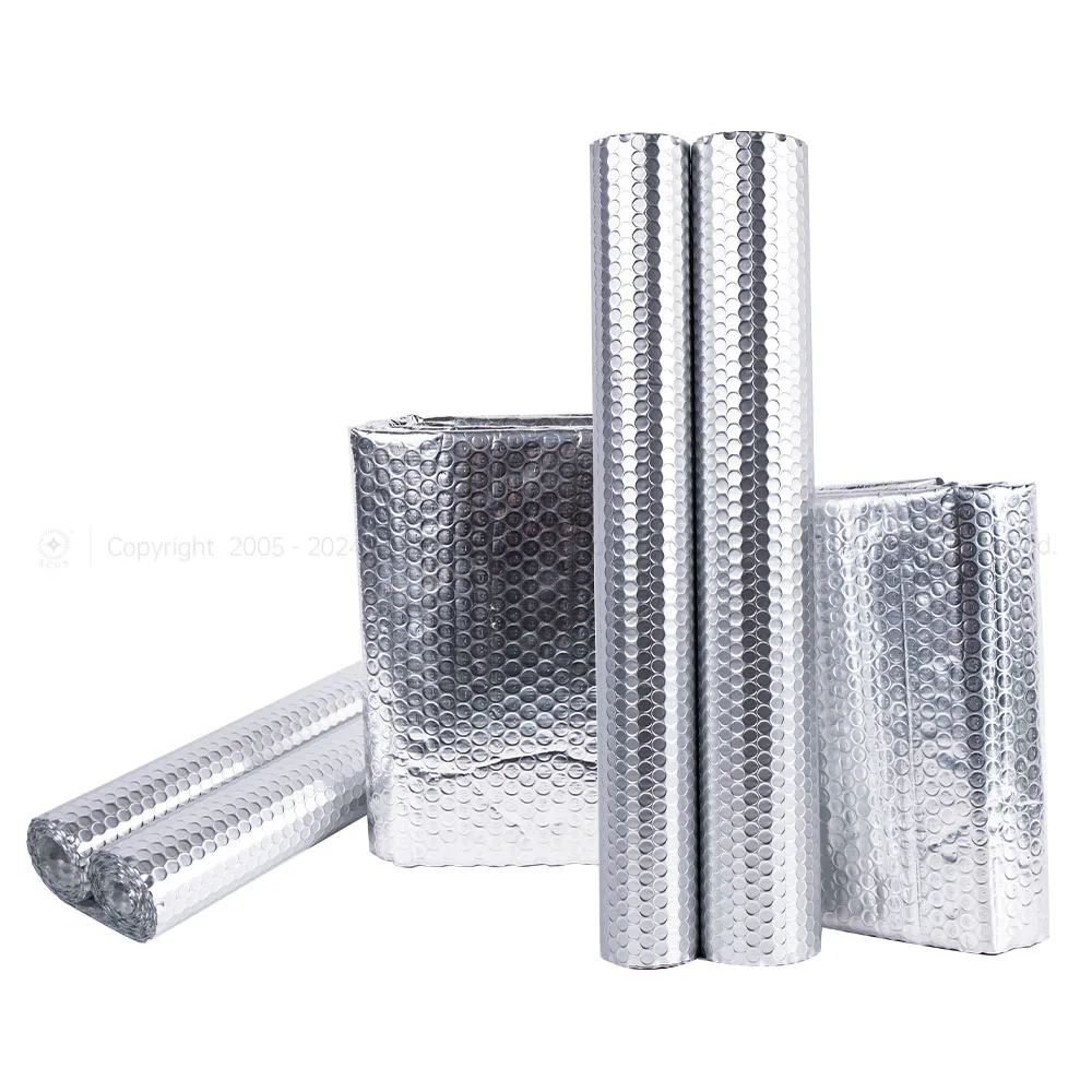 Wholesale Truck Window Shield Bubble Foil Insulation Soft Sheet Fireproof Bubble Thermal Insulation Material Rolls