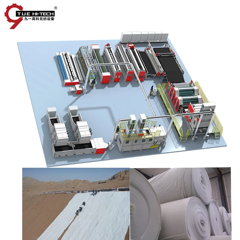 Prime Geotextile Production Line for top Efficiency  NonWoven Production Line