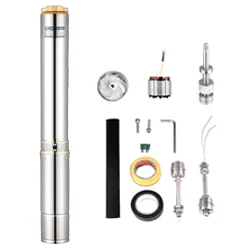 QQPUMP Q3SC3-47-48-400 сельскохозяйственный Dc погружной скважинный Солнечный водяной глубокий насос