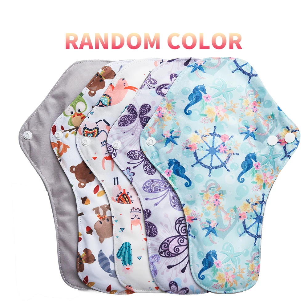 Moramona Sanitary Napkin Care Pad bamboo charcoal reusable menstrual pads S M L size  sanitary napkins private label