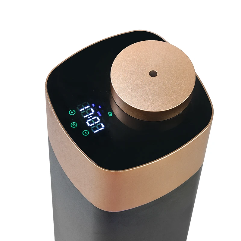 NEWIND Black and Gold Column Aroma Machine Intelligent Fine Touch Screen Control Commercial Electric Aroma Machine