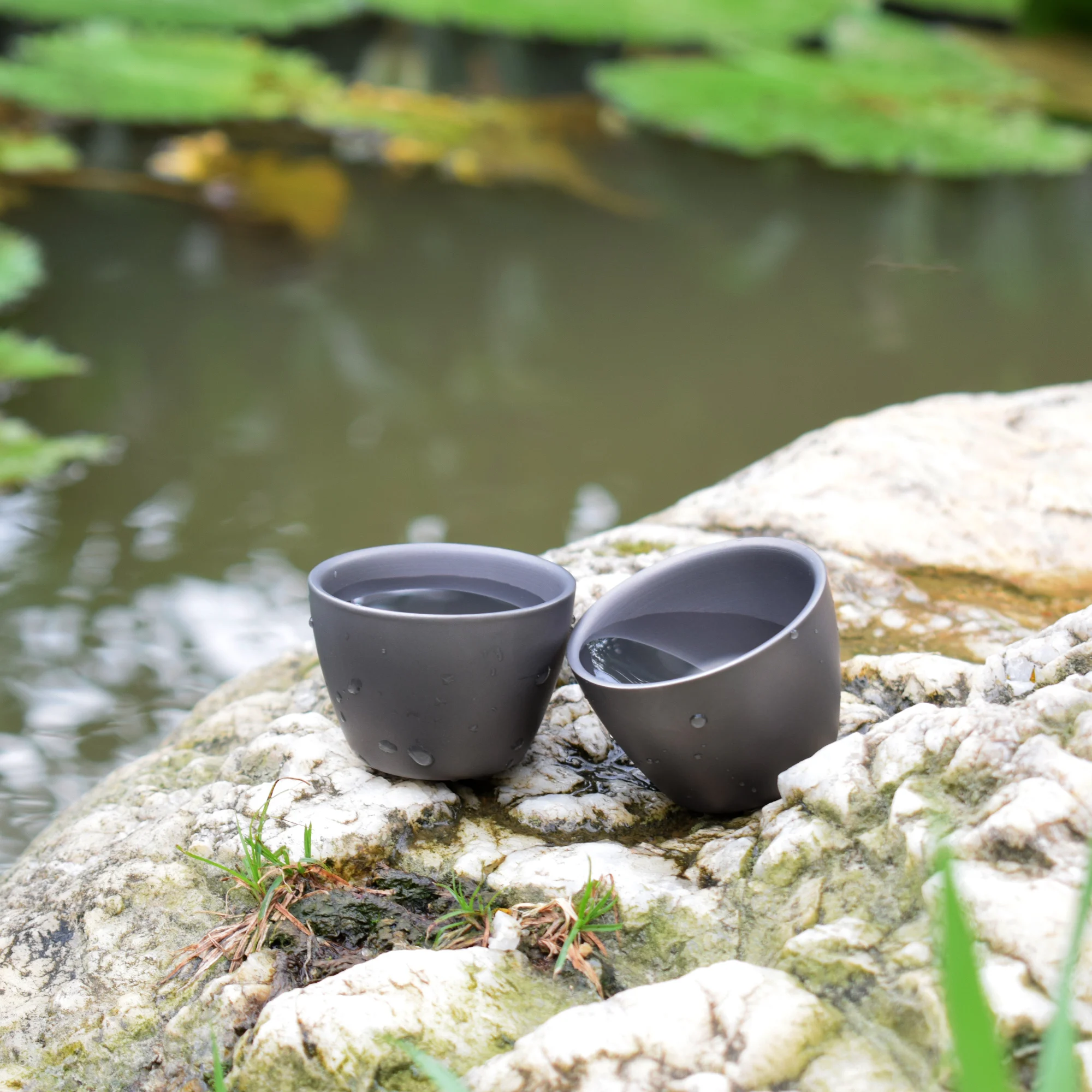 50 мл Титан вина чайная чашка с двойными стенками ради виски кружка для наружного Кемпинг пеший Туризм