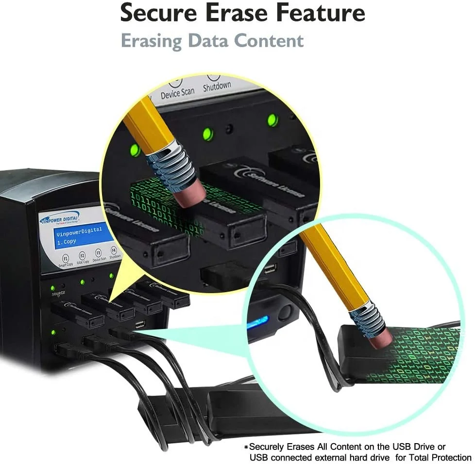 Автономный Дубликатор USB-накопителя копировальный аппарат 23