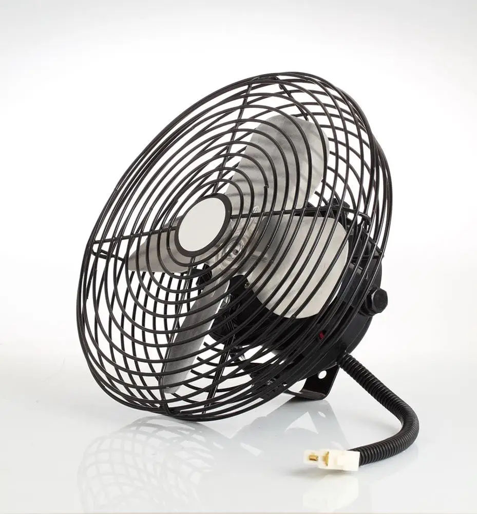 Заводской автоматический изготовленный на заказ потолочный вентилятор 24 В для автомобиля легкий металлический Автомобильный Вентилятор портативный мини 8 дюймов 12 охлаждение