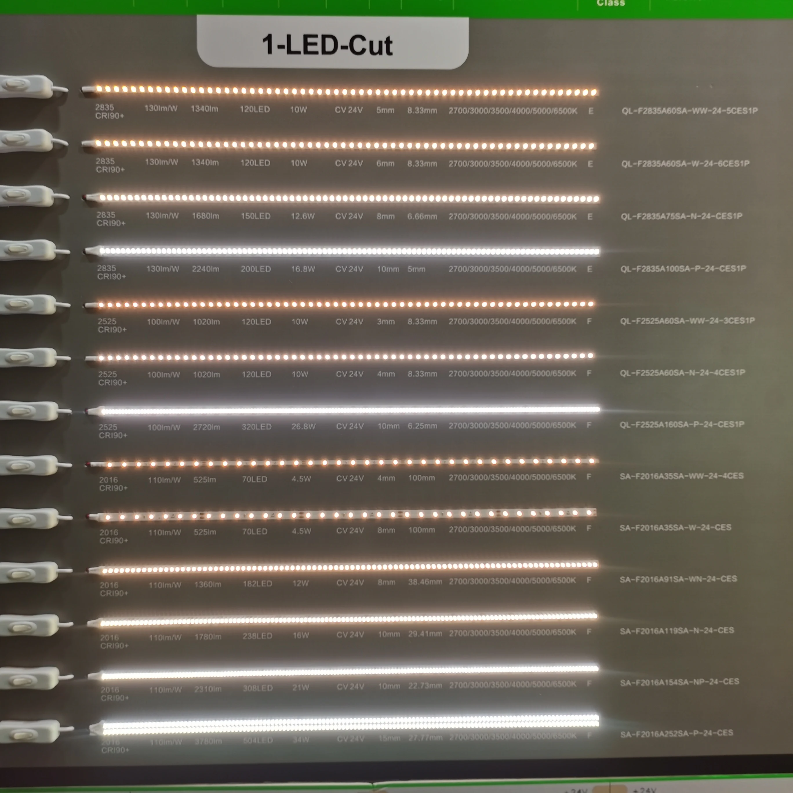 Led Strip 24V 12V SMD3535 LED Angle-adjustable NEW Special Led angle bendable 5630  3528 CC angle-adjustable strip CRI95