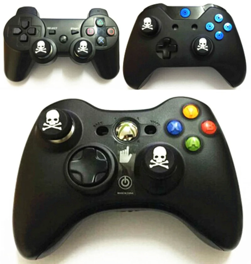 Silicone Game Handle Joystick Thumb Stick Grip Cap For Xbox One/360 PS3 PS4