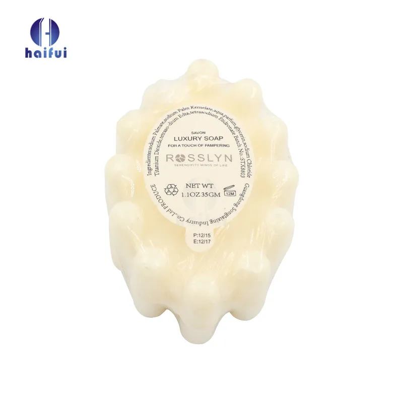 Transparent flow pack hotel bath soaps hand soap basic cleaning body bath soap in hotel amenities