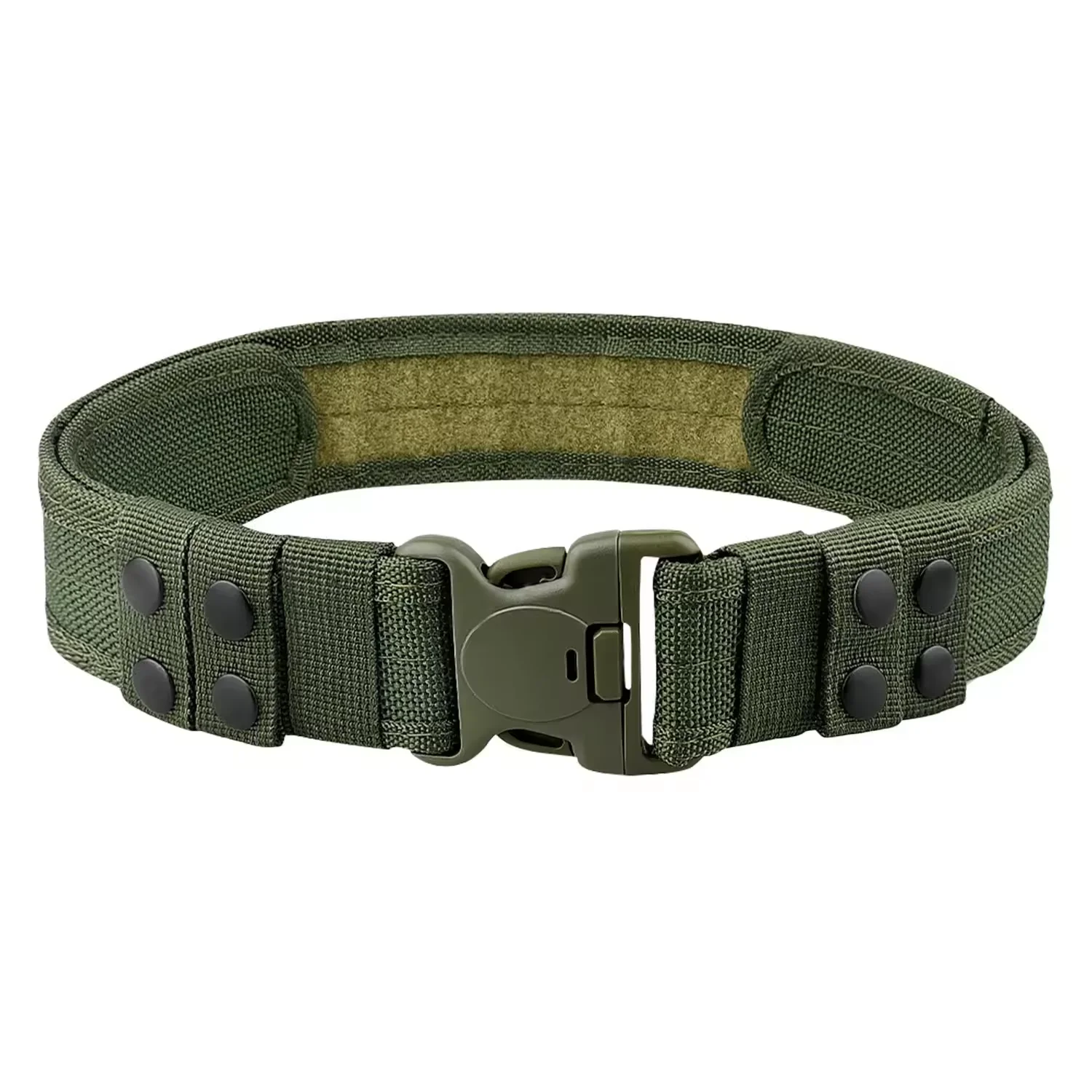 Quick Release Duty Belt with 4 Belt Keeper Molle Utility Security Tactical Patrol Belt