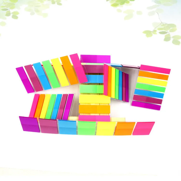 Office Supplies High Quality Paper Custom Sticky Notes and PET Transparent Sticky Notes