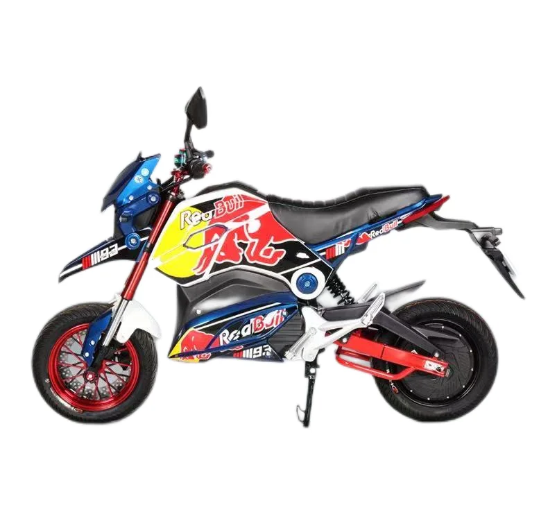 M7 M5 M3 Motor High Speed Disc Brake Hydraulic Shock Iron Body Little Monster High Speed Racing Electric Motorcycle Scooter Bike