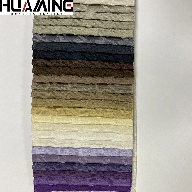 Nordic Style Houndstooth Pattern Mulit Color to Choose Cheap Factory Wholes 100% Polyester Upholstery Fabric for Sofa