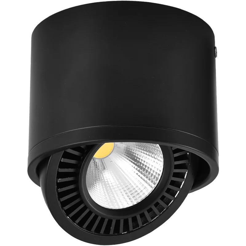 Surface Mounted LED COB Downlight 360 Degree Rotating LED Spot Light 5w/7w/9w/15w  Ceiling Lamp