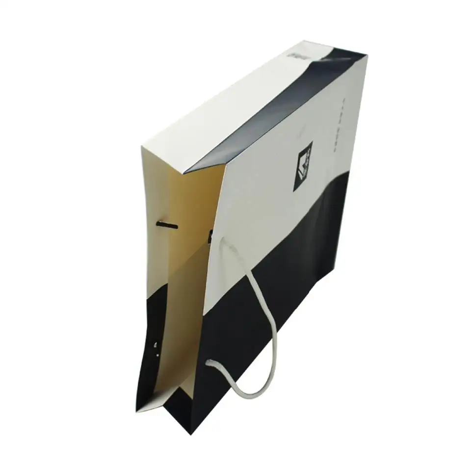 Shanghai  waterproof a kraft flat handle largest machinery manufacturing paper bags for sale china 76 x 29