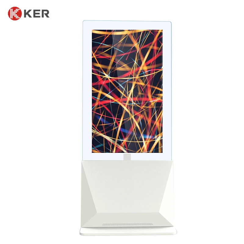 43 Inch Dual Side Stand Floor Android Digital Signage Media Player Advertising Player