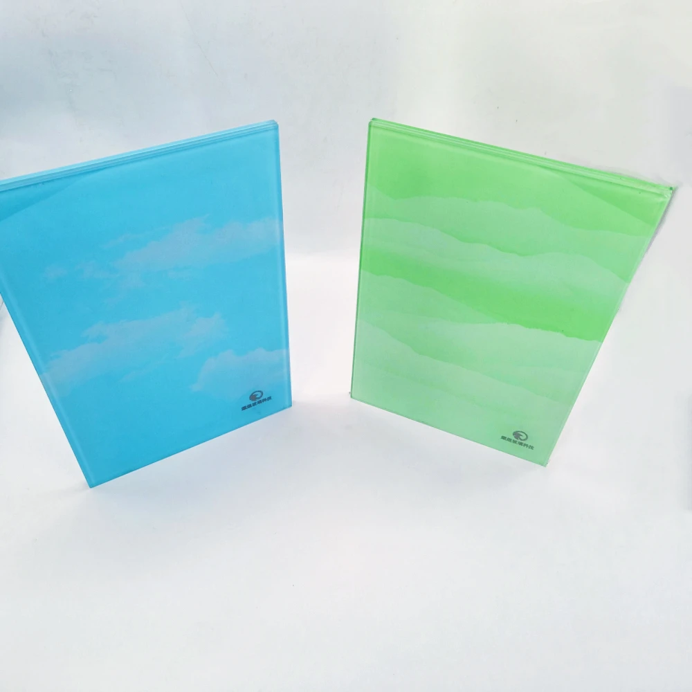 2023 New Custom Pictures Patterns Church Cathedral Arena Customized Pattern Design Insulated Tempered Decorative Glass