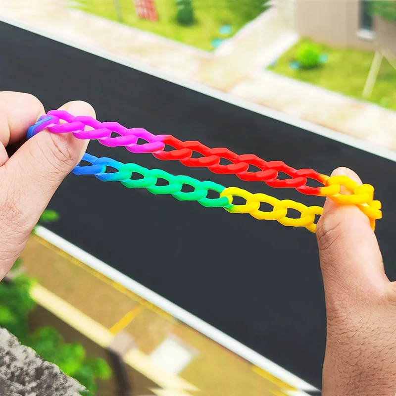 Personalized Hipster Camouflage Wristband Fashion Hollowed Out Twist Silicone Bracelet
