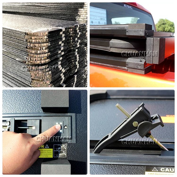 Gwm tonneau cover hard tri-fold bakflip mx4 tonneau cover l200 for chevy silverado gmc mitsubishi triton