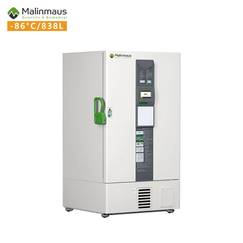 Ультранизкотемпературный морозильник Malinmaus 58 ~ 838L -86C для криогенных лабораторных биологических медицинских