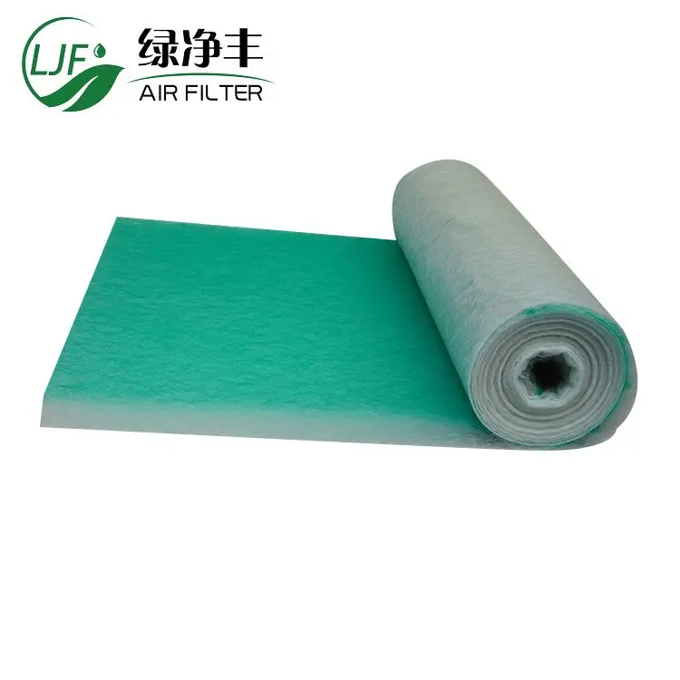 G3 G4 Spray Booth Paint Stop Floor Filter Fiberglass Filter Media  Spray Booth Paint Exhaust