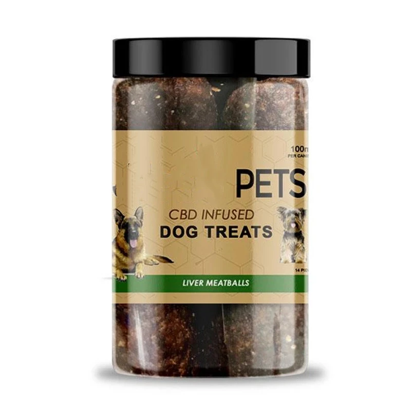 
Pet supplies CBD Liver Balls bone dog treats and food 