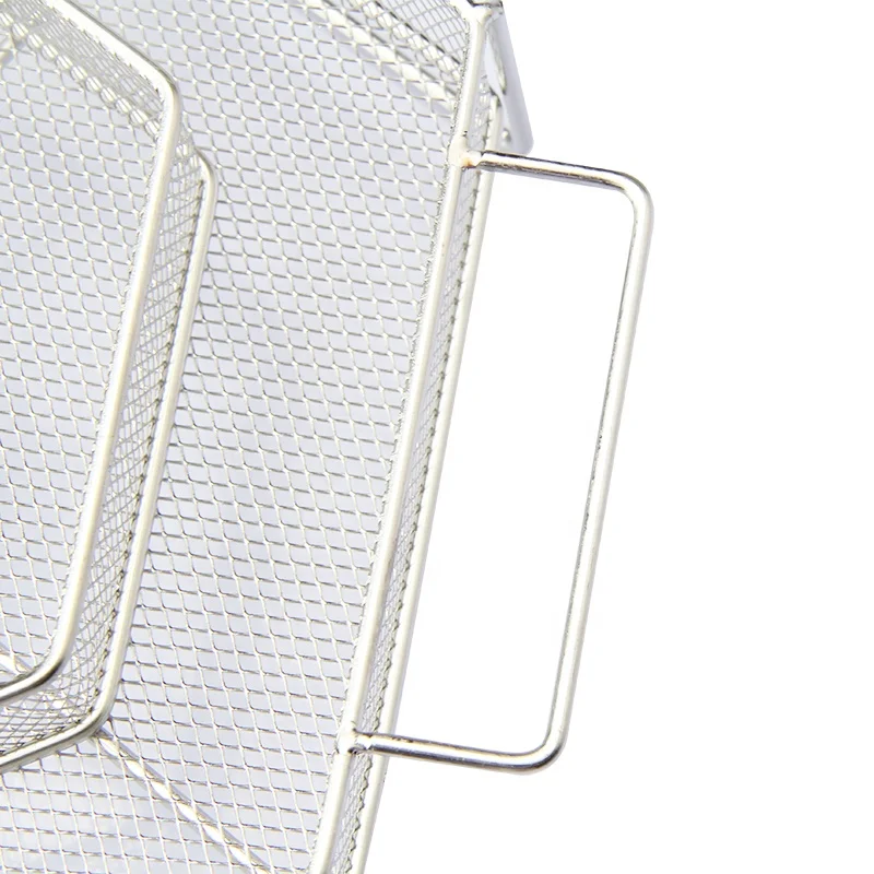 Outdoor stainless steel barbecue tool multi-family non-stick smoke grill grill net