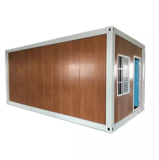 Prefab modular Steel container homes,high quality sentry box mobile container house flat pack storage container