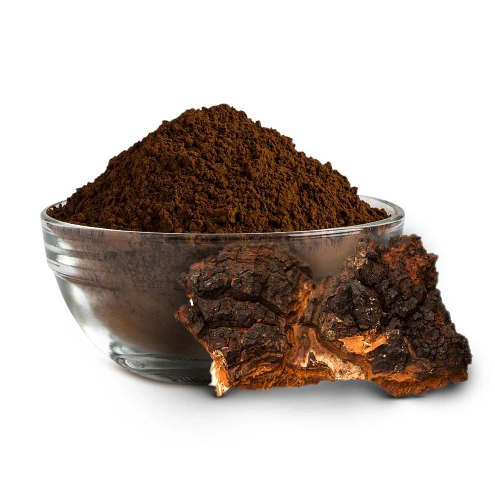 Экстракт растения 30% бета-глюкана одобрен экстракцией горячей воды Чистый натуральный экстракт Чаги